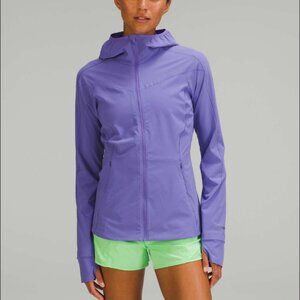 Lululemon Mist Over Windbreaker Running Jacket Charged Indigo 12